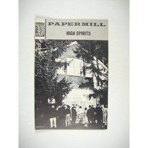 High Spirits Paper Mill Playhouse Theatre Program 1965 NJ Beatrice Lillie